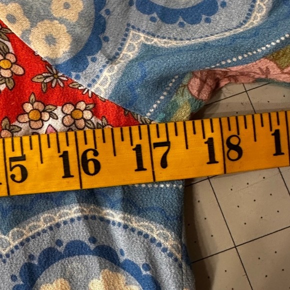 Free People Spell & the Gypsy SZ SM Collective Patchwork Cha Cha Boho Midi Dress - Picture 6 of 15